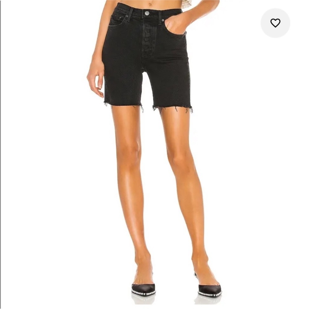 GRLFRND Riley Denim Shorts — size 24